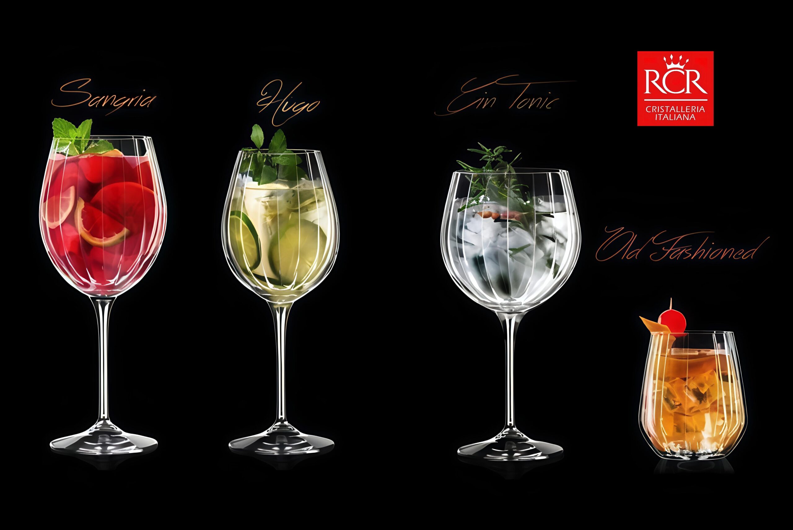 OPTIQ Gin Tonic Goblet 670ml Set Of 6 Pcs