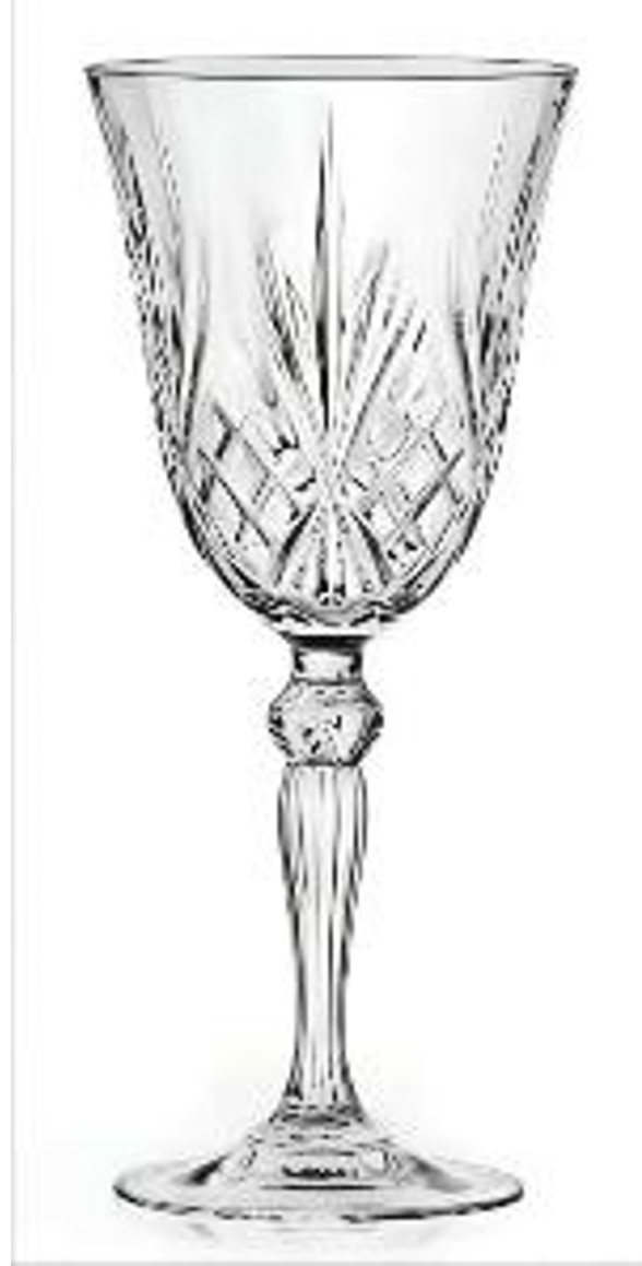 MELODIA White Wines Goblet -3 210ml Set Of 6 Pcs