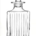 TIMELESS Square Whiskey Bottle 750ml 1Pc
