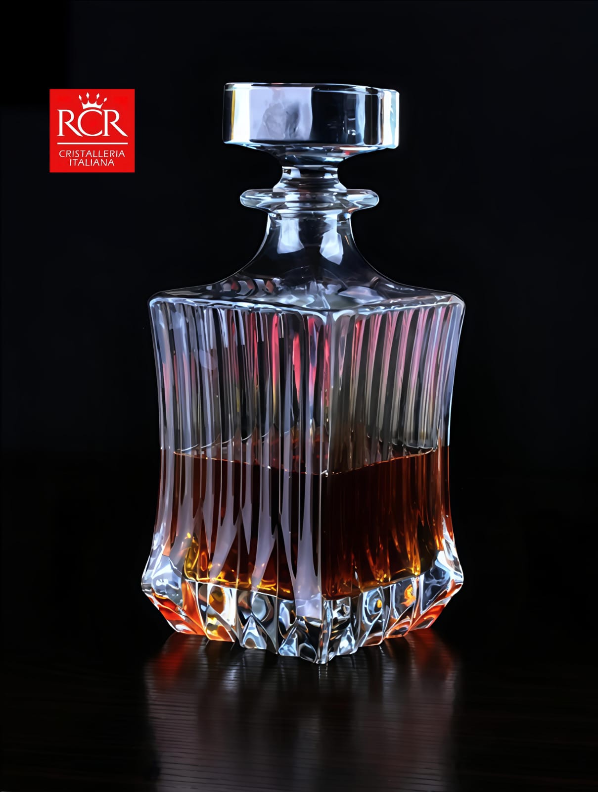 ADAGIO SQUARE WHISKEY BOTTLE - Image 2