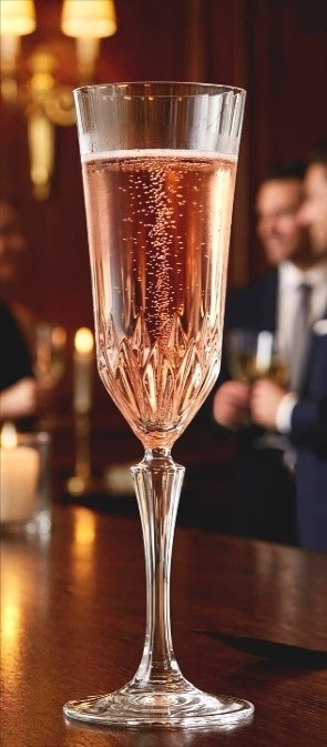 ADAGIO Flute Goblet 180ml Set Of 6 Pcs