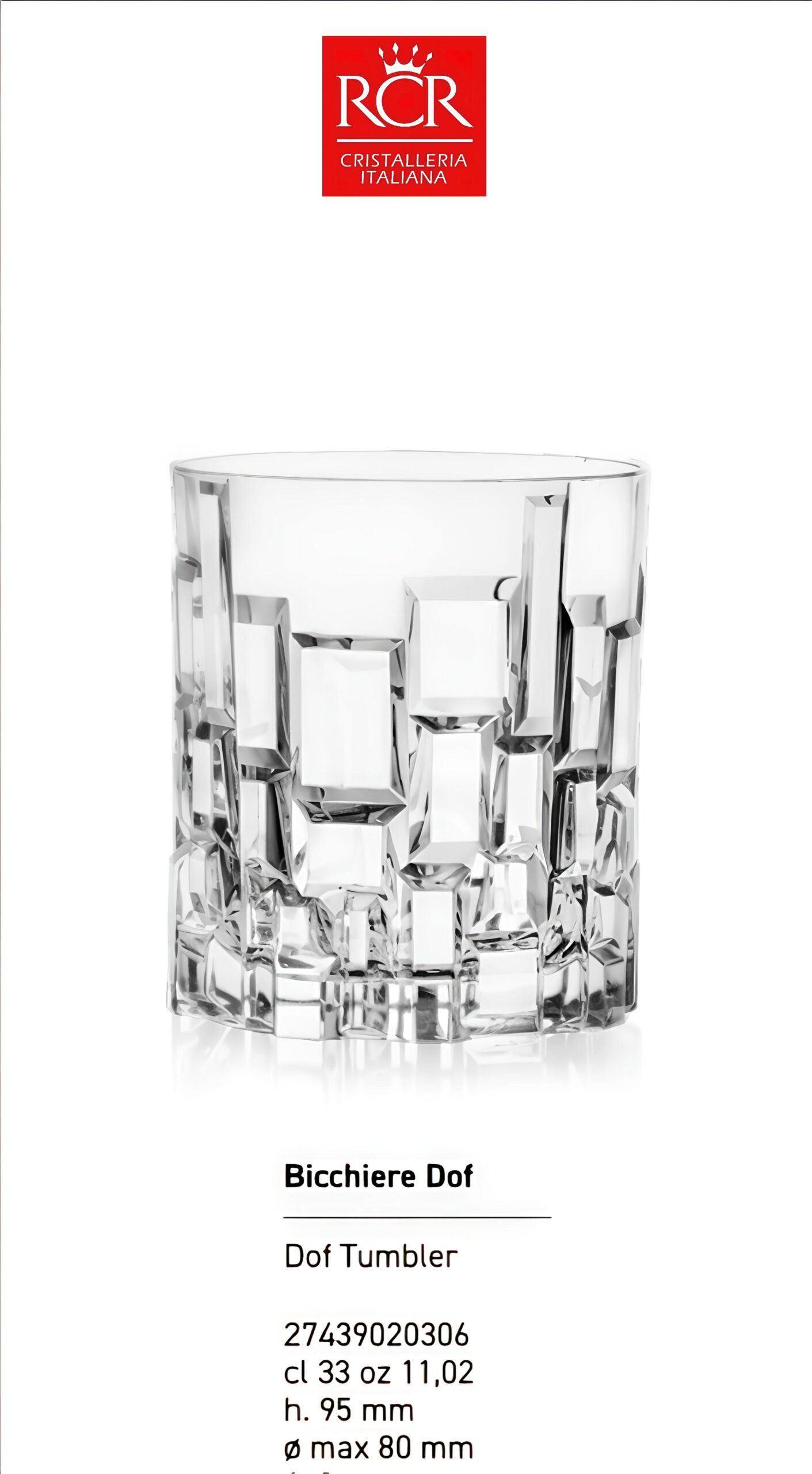 ETNA Dof Tumbler 330ml Set Of 6 Pcs