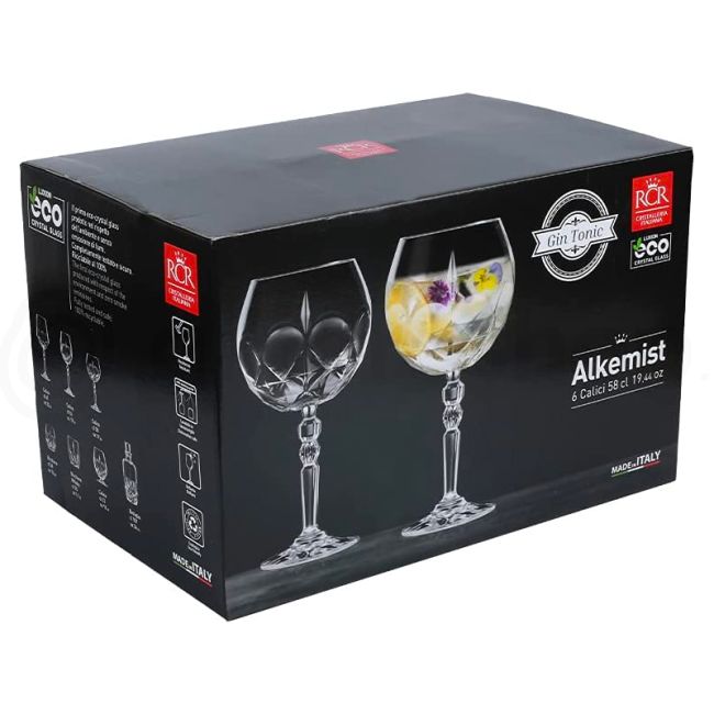 GIN Tonic Goblet 580ml Set Of 6 Pcs