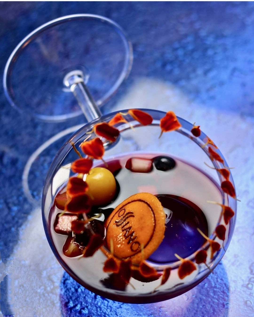 Glass For Eating Tilted 250ml 1 Pc