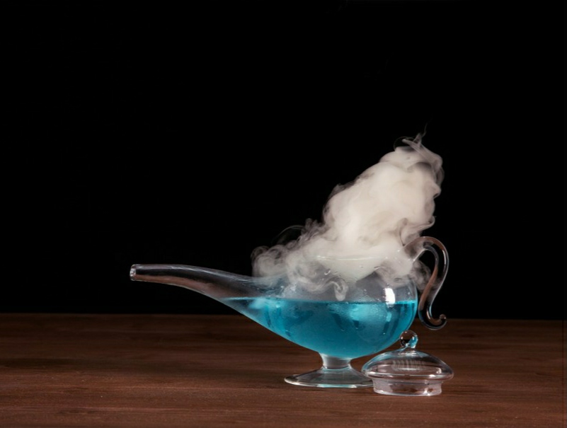 Glass Tea Pot  (Alladin) 200ml 1 Pc