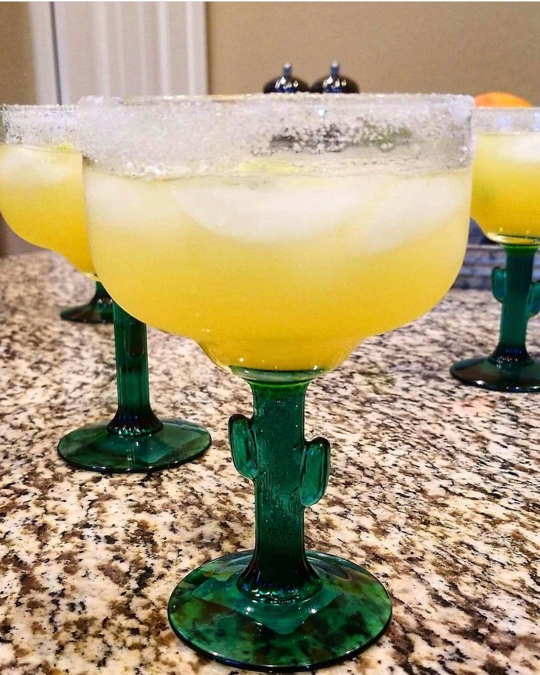Green Cactus Glass 250ml 1Pc