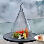 Triangle Glass Dome 12 Inch + Wooden Base